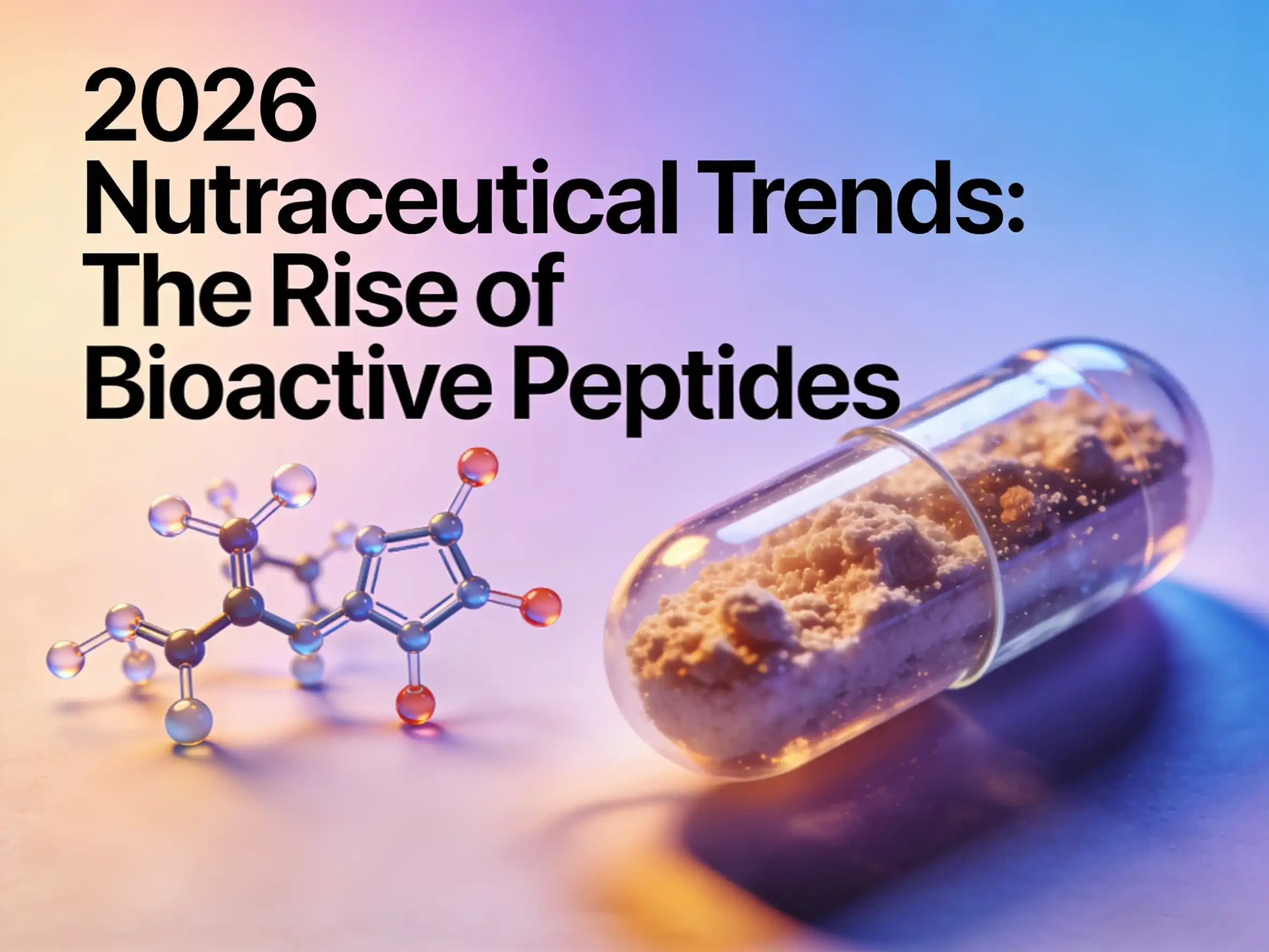 2026 m. mitybos tendencijos: bioaktyvių peptidų augimas